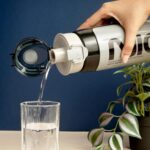 Nayasa Turbo Water Bottle 730ml | BPA Free Plastic | Leak Proof Push Button Cap | School, Office Use | Black - Image 5