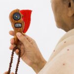 Combo Wooden Digital Finger Counter with Mini LED Display Adjustable Finger Tally Counter for Chanting Meditation & Tasbih Counting Use for naam jaap Mantra Jap jaap Counter Multicolor - Image 4