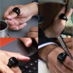 SH PROTECT TOUCH SH Zikr Ring Smart Tasbeeh Counter Weslamic iTasbih Ring - Salam Prayer timing reminder,OLED display,IPX67 Waterproof, Adjustable Ring (18mm Plus 20mm) - Image 6