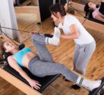 Toes Home Pilates Socks for Women with Non Slip Grippers, Yoga Crew Socks for Barre Hospital Sticky Slipper Socks 4 Pairs - Image 6