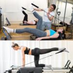 Toes Home Pilates Socks for Women with Non Slip Grippers, Yoga Crew Socks for Barre Hospital Sticky Slipper Socks 4 Pairs - Image 7