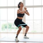 Toes Home Pilates Socks for Women with Non Slip Grippers, Yoga Crew Socks for Barre Hospital Sticky Slipper Socks 4 Pairs - Image 8