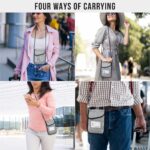 FATMUG Travel Neck Wallet - Polyester Pouch Bag For Men, Women, Boys & Girls-Unisex Sling Organizer-Multicolour (Light Grey), 1.3 cm, 21.6 cm - Image 7