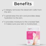 O3+ Pedi Bright Foot Socks Cream Mask - Image 4