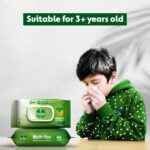 Dettol Germ Protection Wet Wipes for Skin & Surfaces, Original - 40 Count|| Moisture-Lock Lid - Image 6