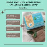 Earthy Sapo Handmade Divine Simplicity Unscented Moisturizing Bathing Soap, 100g, Pack of 2 | Natural Neem Soap for Gentle Cleansing | Ideal for Babies and Sensitive Skin | Vegan and Eco-Friendly - Image 6