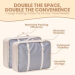 Set of 12 Packing Cubes, Travel Organizer Bags for Luggage & Suitcase | Includes Various Size Mesh Bags, Lingerie & Shoe Bag, Cosmetic Pouch, Toiletry Bag, Drawstring Bag, Cable Pouch - Image 4