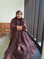 Prayer Maxi Dress for Muslims Islamic Prayer Maxi Dress for Muslim Women - A Symbol of Faith, Modesty (Brown) - Image 4