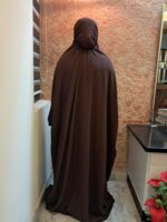 Prayer Maxi Dress for Muslims Islamic Prayer Maxi Dress for Muslim Women - A Symbol of Faith, Modesty (Brown) - Image 6
