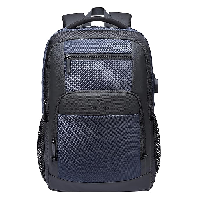Aspire 22L Waterproof Laptop Backpack for Bikers, 16 Laptop Compartment, USB Port, Anti-Theft Pocket, Multiple Compartments – Full BlackBlue-Black Aspire 22L Waterproof Laptop Backpack for Bikers, 16 Laptop Compartment, USB Port, Anti-Theft Pocket, Multiple Compartments – Full BlackBlue-Black