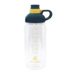 ATTRO Plastic Hydra Gym 2000Ml Water Bottle with Easy to Carry Grip Handle&Ml Mention for Daily Water Intake Bpa Free Leak-Proof-Dark Blue - Image 2