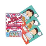 Action Word Sequences | Audio Enabled Flashcards | Audio in English, Hindi, Tamil, Punjabi, Kannada, Telugu | Spoken English | Special Needs Kids - Image 2