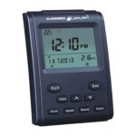 Azan Alarm Table Clock Islamic Calender Time Display for Office Desktop Black|1 Azan Clock| Alarm Clocks| Clocks | Home D?©cor |Home & Garden - Image 2