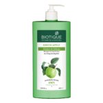 Biotique Green Apple Shine & Gloss Shampoo & Conditioner| Promotes Healthy, Shiny and Glossy Hair | Nourishes Scalp | Makes Hair Soft & Smooth |100% Botanical Extracts| All Skin Types | 650ml - Image 2