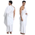Cooltex Ihram for Adults – Breathable Cooling Fabric, Lightweight, Sweat Absorbent, Quick Dry – Hajj & Umrah - Image 2