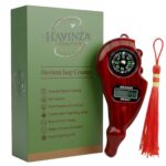 Digital Jaap Counter Wooden Finish Finger Ring Tally Counter for Naam Jap Bhakti Pooja Bhajan Kirtan Japa Sadhana Meditation Yoga and Daily Dharmik Spiritual Practice Havinza – Special Edition - Image 2