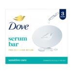 Dove Serum Bar | with Pro-Ceramide Serum | Sensitive Care | 375g (125g x 3) - Image 2