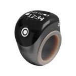 ENKOSI Smart Digital Tasbih Ring Adjustable Size | OLED Display Zikr Finger Counter | Alarm Clock, Prayer Time Reminder, Bluetooth App | Rechargeable Islamic Eid Gift Tasbeeh Tally Counter - Image 2