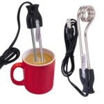 Electric Milk Frother and Coffee Foam 240 Watts Mini Immersion Water Heater Rod, Nickel Plated, for Coffee, Tea, Boiling Small Quantities. 1 PACK - Image 2