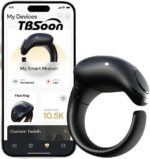 Fashion Tasbih Smart Ring, Tasbeeh Counters, Prayer Direction Indicator Guide,5 Azan Alarm Clock,Forgiveness,Electronic Rosary,Eid al-Fitr Eid al-Adha Ramadan Gift for men women, Black Adjustable Size - Image 2