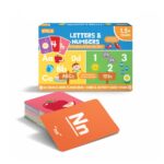 Flash Cards for Toddlers - Letters & Numbers, 50 Thick Double-Sided Premium Cards with Phonics & Counting, Learning Tool for Preschoolers, Early Learning Toy, Gifts for Kids Ages 1, 2, 3 Years - Image 2