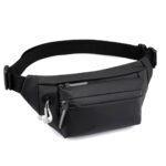 GUSTAVE® Large Waterproof Sling Pack Chest Bag Waist Bags Fanny Pack Cross Body Travel Bag BumBag Men Women Fanny Pack for Hiking Travel Camping Running Sports Outdoors with Adjustable Strap - Image 2