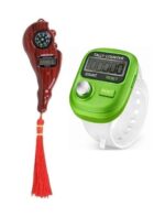 Gadget Deals Combo of 2 - jaap Counter | jaap Counter Machine | Hand Tally Counter | mala jaap Counter | Mantra Jap | Tasbeeh Misbaha Counter | Digital Finger Counter | Cricket Umpire Counter | - Image 2