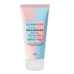 Glamveda Korean Rice & Ceramide Peel Off Mask for Men & Women | Reduces Signs of Ageing, Brightening & Even Tone Complexion |For Dry & Dull Skin|Dermatologically Approved Face Pack (100gm) - Image 2