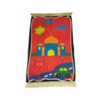 HADIYAH Rectangle Adventure Kids Design Premium Janamaz | Prayer Mat with Name Customisation Option | Soft Velvet Prayer Rug - Image 2