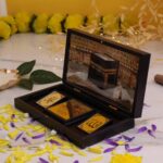 HUMSAFAR 3D Makkah Madina Box with Allah & Muhammad Calligraphy | Islamic Gift Box with Wooden Frame | Muslim Home Decor | Ramadan Eid Gift | Islamic Table Decor | Kaaba 3D Display Box - Image 2