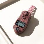 Hari BOL Jaap Mala Counter | Digital Finger Counter | Tulsi Wood Inspired Wooden Tasbih & Beads Counter for Pooja and Mantra Chanting (No Fix Color) - Image 2