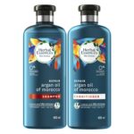 Herbal Essences bio:renew Argan Oil of Morocco CONDITIONER, 400ml | No Parabens No Colourants & Herbal Essences bio:renew Argan Oil of Morocco SHAMPOO, 400ml - Image 2