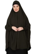 ICW Women Stretchable Jersey Smoking Sleeve Jilbab Cum Prayer khimar Hijab (Free Size) - Image 2