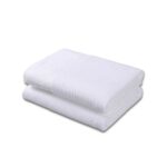 Ihram Ahram Ehram for Men | Hajj Umrah | White Cotton 2-Piece SSB Towel Ihram | Sharia Compliant | Al-Harmain - Image 2