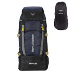 Impulse 4 Compartment Rucksack Bags 60 Litres Travel Bag For Men Tourist Bags For Travel Backpack For Hiking Trekking Bag For Men Camping Keep Discovering Light With 1 Year Warranty One Size - Image 2