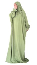 Islamic Prayer Dress for Women- Free Size, Muslim Dress with Hijab, Jilbab/Niskarakuppayam/Namaz Khimar/Prayer Clothes Niqab Khimar, Islamic Premium Prayer Clothes. - Image 2