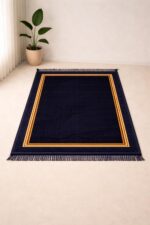 Janamaz Prayer Mat – Turkey Soft Velvet Namaz Mat | Premium Aasan for Daily Salah, Janimaz Namaz, Comfortable & Durable Prayer Mat | 80x120cm, Multi - 1 - Image 2