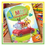 Jumbo Colouring Book - Activity Colouring Book for 3 to 5 years old kids - Gift to children for painting, drawing and colouring with reference guide - Image 2