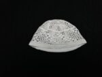 Knotique Lace White Crochet Islamic Prayer Cap for Kids - Lightweight, Breathable Muslim Topi, Soft Cotton Namaz Hat with Elegant Lace Design - Image 2