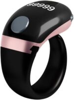 Lightweight Tasbih Smart Ring, Tasbeeh Counters, Prayer Electronic Rosary, Forgiveness ring, Smart Watch, Eid al-Fitr Eid al-Adha Ramadan Gift for men women, TBSoon iqibla zikr ring Rose Golden - Image 2