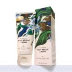 LuxaDerme Foot Rescue Cream for Cracked Heels & Dry Feet | Anti-Bacterial Korean Foot Care Cream with Shea Butter & Peppermint I Hydrates, Repairs Cracked Heels & Softens Dead Skin | Vegan Skincare for Men & Women | 50 ml - Image 2