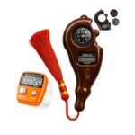 Mantra Jaap Digital Tally Counting with Compass Unique Design & Mini Hand Tally Counter Prayer Beads Digital Jap Mala Combo Set-1-MULTI-COLOR - Image 2