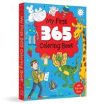 My First 365 Coloring Book: Jumbo Coloring Book For Kids (With Tear Out Sheets) - Image 2