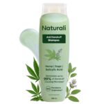 Naturali Anti Dandruff Shampoo with Sage & Salicylic Acid | No Sulphate No Paraben Shampoo | Calms Itchy Scalp | Exfoliates flaky scalp | Soothes Inflammation | 100 ml - Image 2