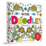 Nature Doodle Coloring Book : Children Coloring Book With Tear Out Sheets - Image 2