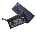 OPALITE Polyster Water Proof Pocket Friendly Safri Janamaz Travel Prayer Mat - Navy, Full Size - Image 2