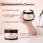 POKONUT Flawless Skin Combo-Pokonut Dark Patch Removal Cream With Turmeric & Niacinamide, 50G Pokonut Natural Stretch Mark Cream With Mulethi & Hyaluronic Acid, Dermatologically Tested (50 gm, Combo - Pack of 2) - Image 2