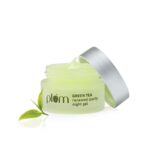 Plum Green Tea Renewed Clarity Night Gel Mini | Hydrates Skin & Fights Acne | Lightweight, Quick-Absorbing, Non-Sticky Gel Texture | Oily, Acne-Prone Skin | 100% Vegan(15ml) - Image 2