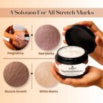 Pokonut Natural Skincare Trio | Stretch Marks Cream + Face Cream + Dark Patch Reducer | Ayurvedic Formula with Hyaluronic Acid, Niacinamide, Wheat Germ Oil | 100% Herbal, Dermatologically Tested | For Glowing & Even Skin Tone | Pack Of 3 - Image 2