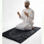 Portable Prayer Mat for Namaz – Travel Janamaz Pocket Size Muslim Prayer Mat, Lightweight Folding Namaz Mat for Men, Women & Kids | Islamic Praying Mat for Travel, Home & Mosque - Image 2